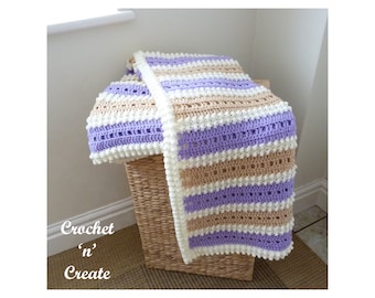 Crochet Wisteria Lapghan Crochet Pattern (DOWNLOAD) CNC272