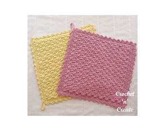 Crochet Potholder Crochet Pattern (DOWNLOAD) P129