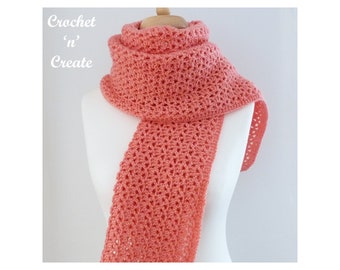 Crochet Cool Breeze Wrap Crochet Pattern (DOWNLOAD) CNC344