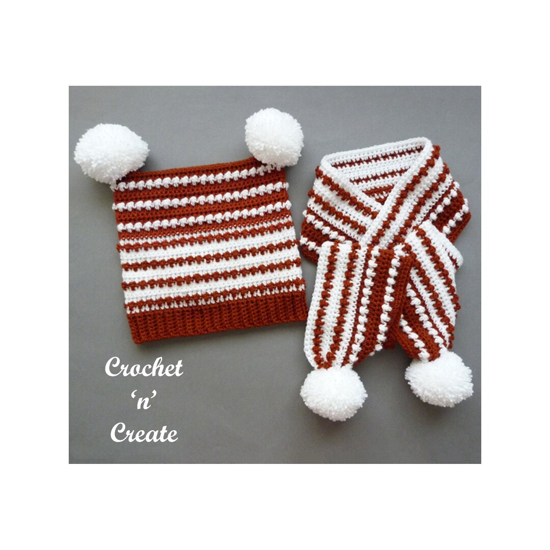 Rustic Crochet Graphics Crochet Rustic Duo Set Crochet Pattern DOWNLOAD CNC221 - Etsy