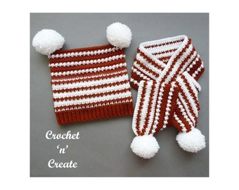 Crochet Rustic Duo Set Crochet Pattern (DOWNLOAD) CNC221