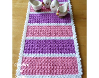 Table Runner Crochet Pattern (DOWNLOAD) CNC08