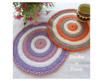 Crochet Beginner Friendly Doily Crochet Pattern (DOWNLOAD) CNC411