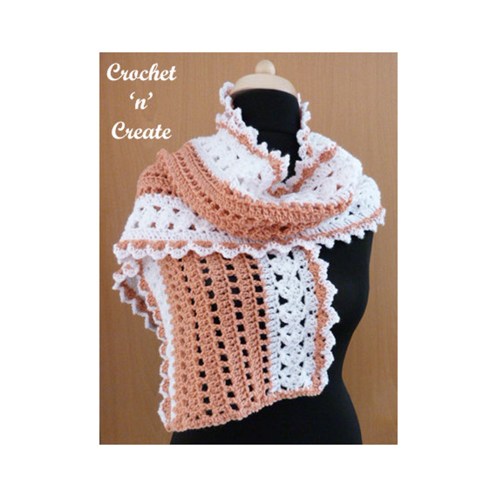 Crochet Evening Wrap Crochet Pattern DOWNLOAD CNC132 Etsy