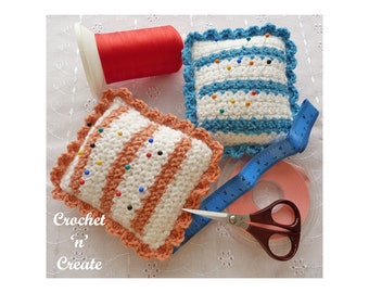 Crochet Pin Cushion Crochet Pattern (DOWNLOAD) P85