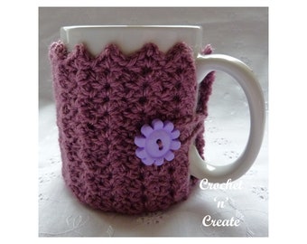 Crochet Mug Overcoat Crochet Pattern (DOWNLOAD) CNC215