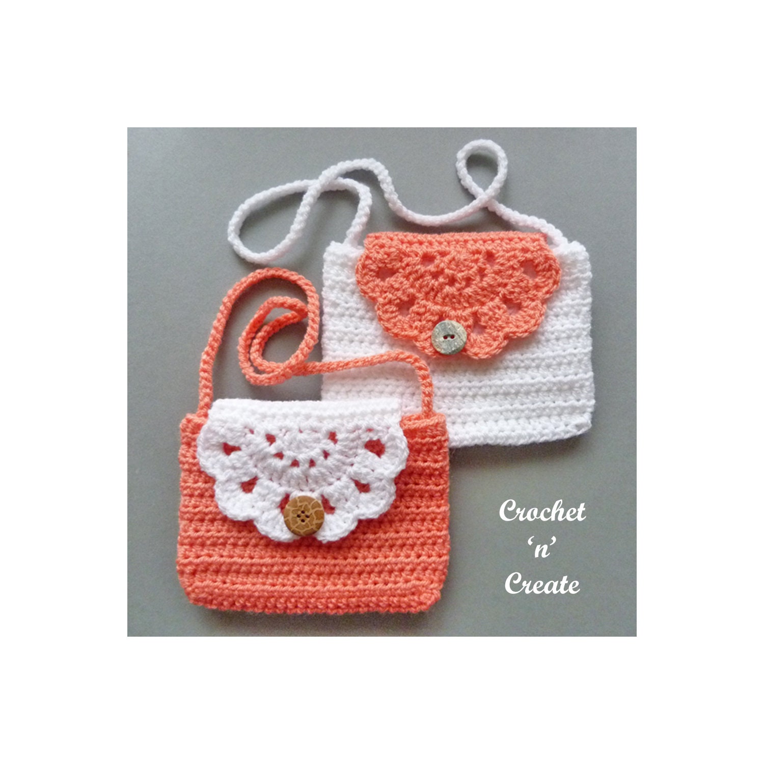 Crochet Small Purse Crochet Pattern DOWNLOAD P221 | Etsy