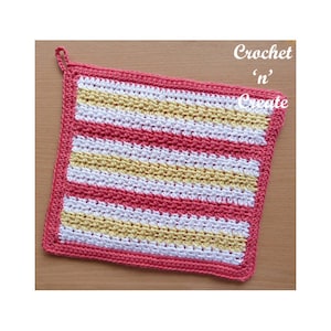 Crochet Thick Potholder Crochet Pattern (DOWNLOAD) CNC113