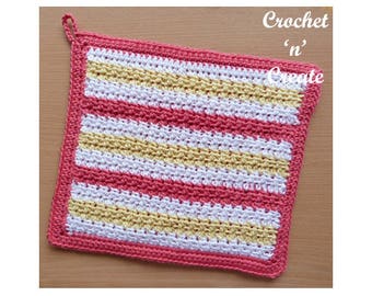 Crochet Thick Potholder Crochet Pattern (DOWNLOAD) CNC113