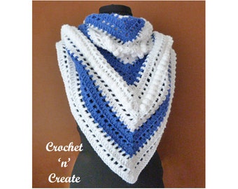 Crochet Juliette Shawl Crochet Pattern (DOWNLOAD) CNC143