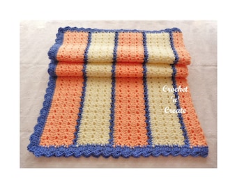 Crochet Snugly Warm Lapghan Crochet Pattern (DOWNLOAD) CNC149