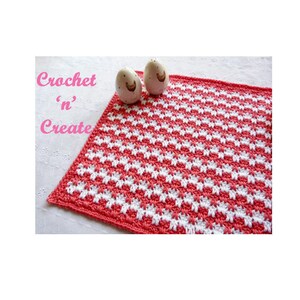 Large Placemat Crochet Pattern DOWNLOAD CNC54 image 2