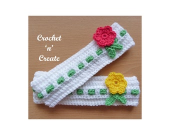 Baby Crochet Headband Pattern (DOWNLOAD) P09