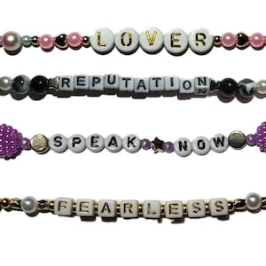 Custom Music Beaded Bracelet