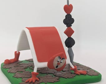 Heart Card Soldier – Alice in Wonderland Inspired Decorative Figurine – STL File for 3D Printing