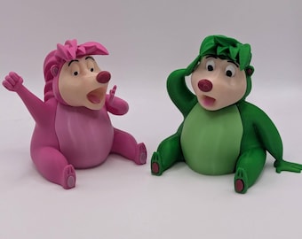 Alice in Wonderland Hedgehogs | 3D STL File | Decorative Figurines to Print
