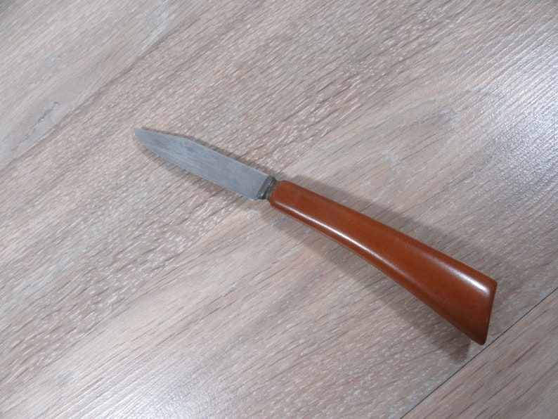 vintage cookware farmhouse decor vintage kitchen gadgets- FREE SHIP Six vintage bakelite cookware utensils for one price-bakelite handles