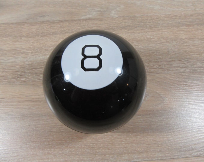 Mattel Black 8 Ball Fortune Telling Ball Fortune Telling Etsy