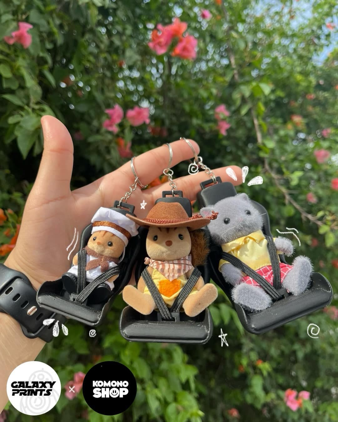 Calico Critters Family Cruising Car for Dolls, Toy Vehicle Seats up to 5 Co Sylvanian Families Family Cruising Car, Red : : Toys \u0026 Games