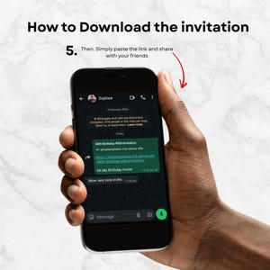 digital grad invitation for girls black bow theme