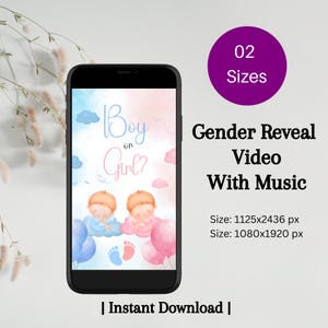 C'est une fille vidéo faire-part de grossesse, faire-part de bébé numérique | Révélation du sexe dans une vidéo, annonce du compte à rebours de la vidéo sur les réseaux sociaux