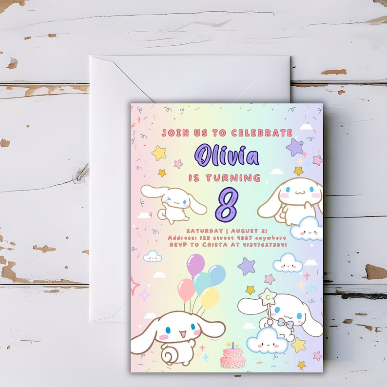 Paw-some birthday invite with charming kitten graphics, ideal for a fun-filled kids’ pet party