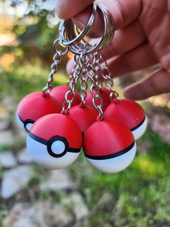 レア ポケットモンスター ボール キーホルダー セット 3Dモンスターボールキーホルダー - 1インチ - Etsy 日本