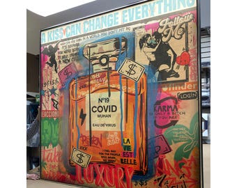 SOCRATE STREET ART POP ART STYLE Banksy Faile certificat Unique signé EUR 490,00   PicClick FR