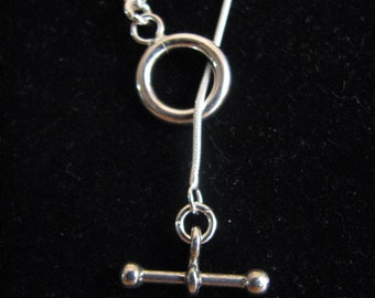 Bracciale Argento 925 Ovale Con Ciondolo Cuore O Stella – 7,5 Pollici, Regalo Donne