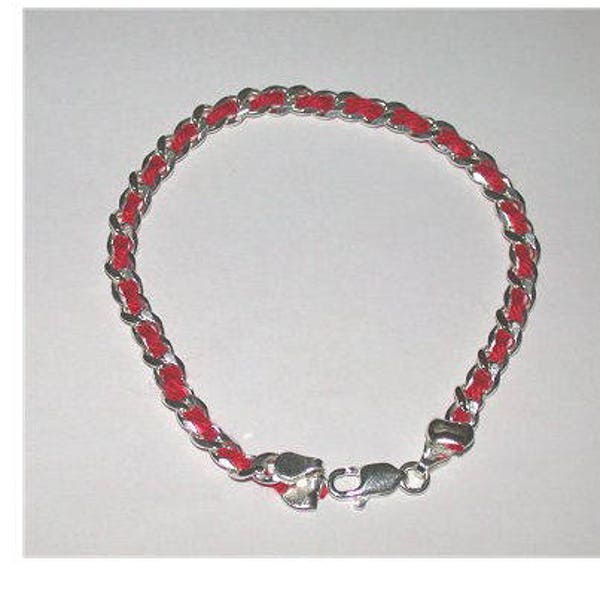 Classic Kabbalah Red String Bracelet 925 Sterling Silver 8 inch Unisex The Original Bracelet