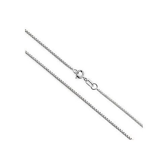 925 Sterling Silver Box Chain 1.2mm | Baltinester Jewelry