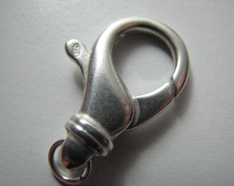 30mm Extra Large Lobster Clasp, 925 Sterling Silver, wholesale jewelry supply for bracelets, necklaces and more