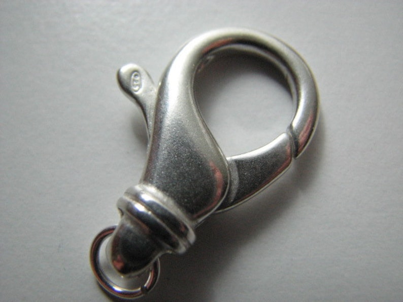 30mm Extra Large Lobster Clasp 925 Sterling Silver Wholesale Etsy