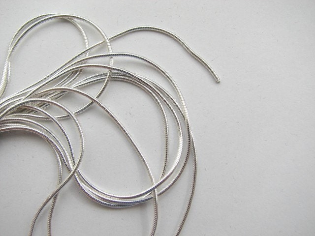 Bulk Snake Chain by the Foot Sterling 