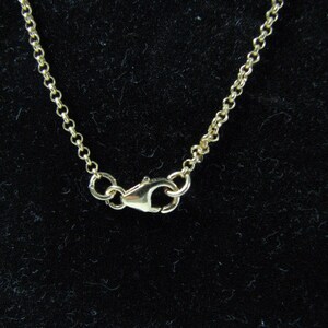 Gold 2mm Rolo Chain, 36 INCH Necklace with Lobster Clasp, Strong Goldfilled Rolo Chain Necklace for layering, charms and pendants