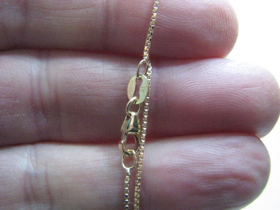 14K Gold Filled Chain Necklace Medium with Lobster Clasp / 22 (56cm)