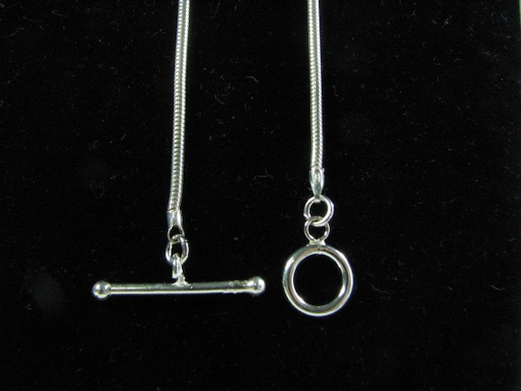 Sterling Silver 2mm Snake Chain 15 Inch 
