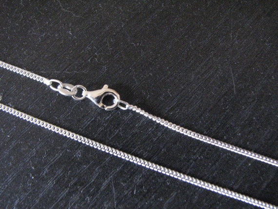 17 inch silver chain deals