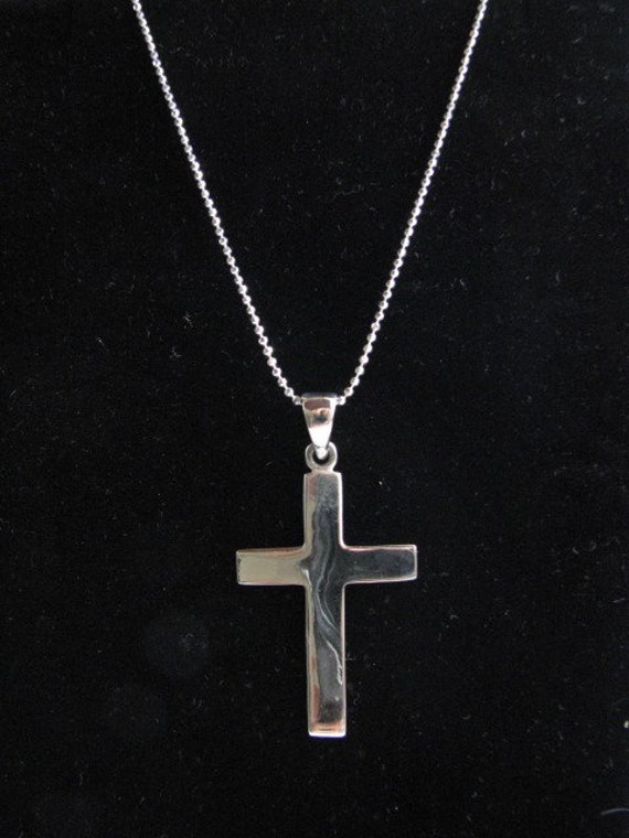 Cross Pendant .925 Sterling Silver Charm