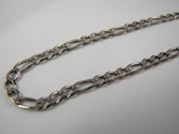Oxidized sterling silver chain discount