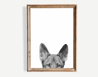 Custom Peek-A-Boo Pet Portraits From Photo Personalized Digital Pet Portraits Custom Dog Portraits Cat Portraits