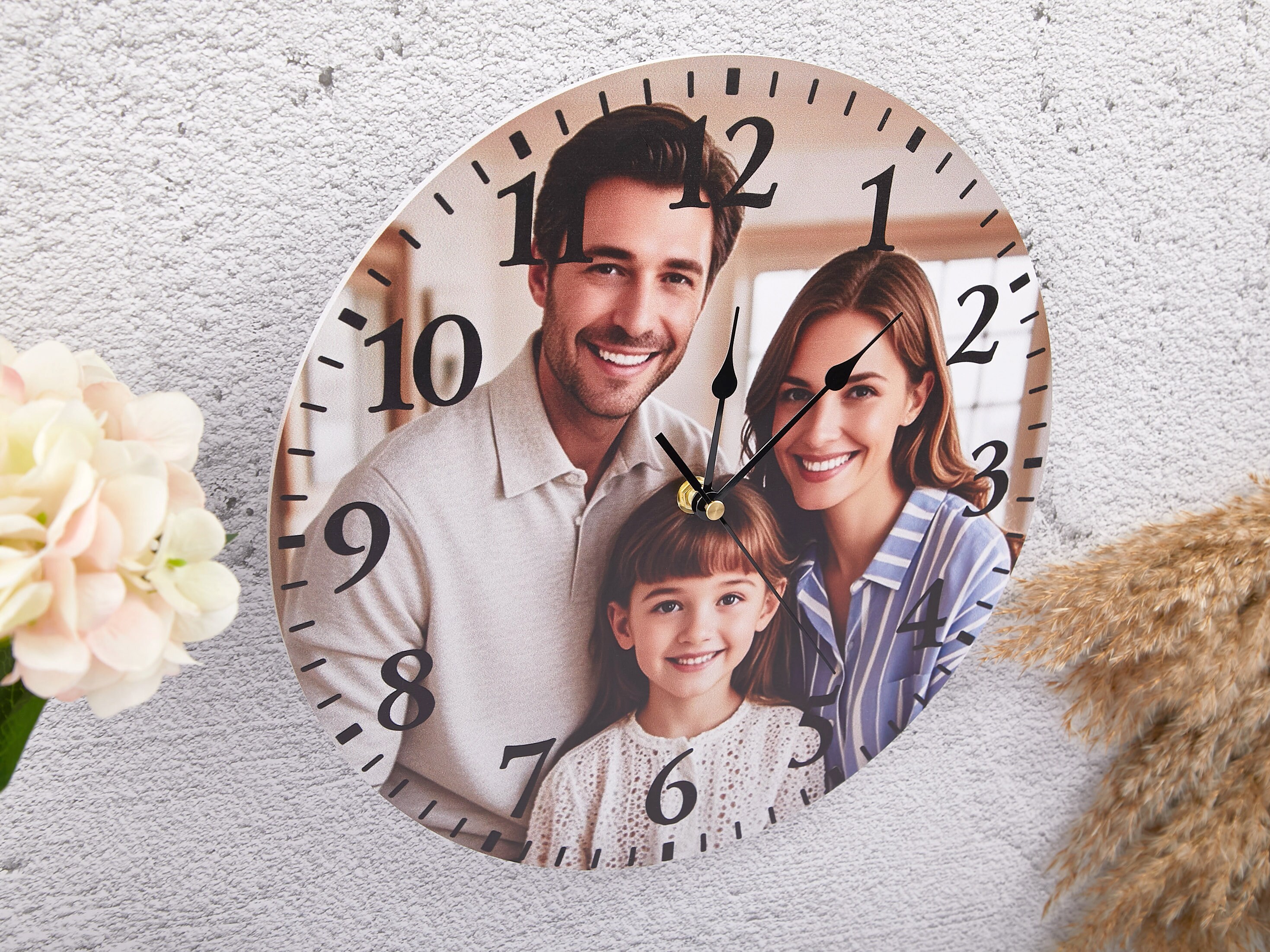 Personalisierte fotouhr