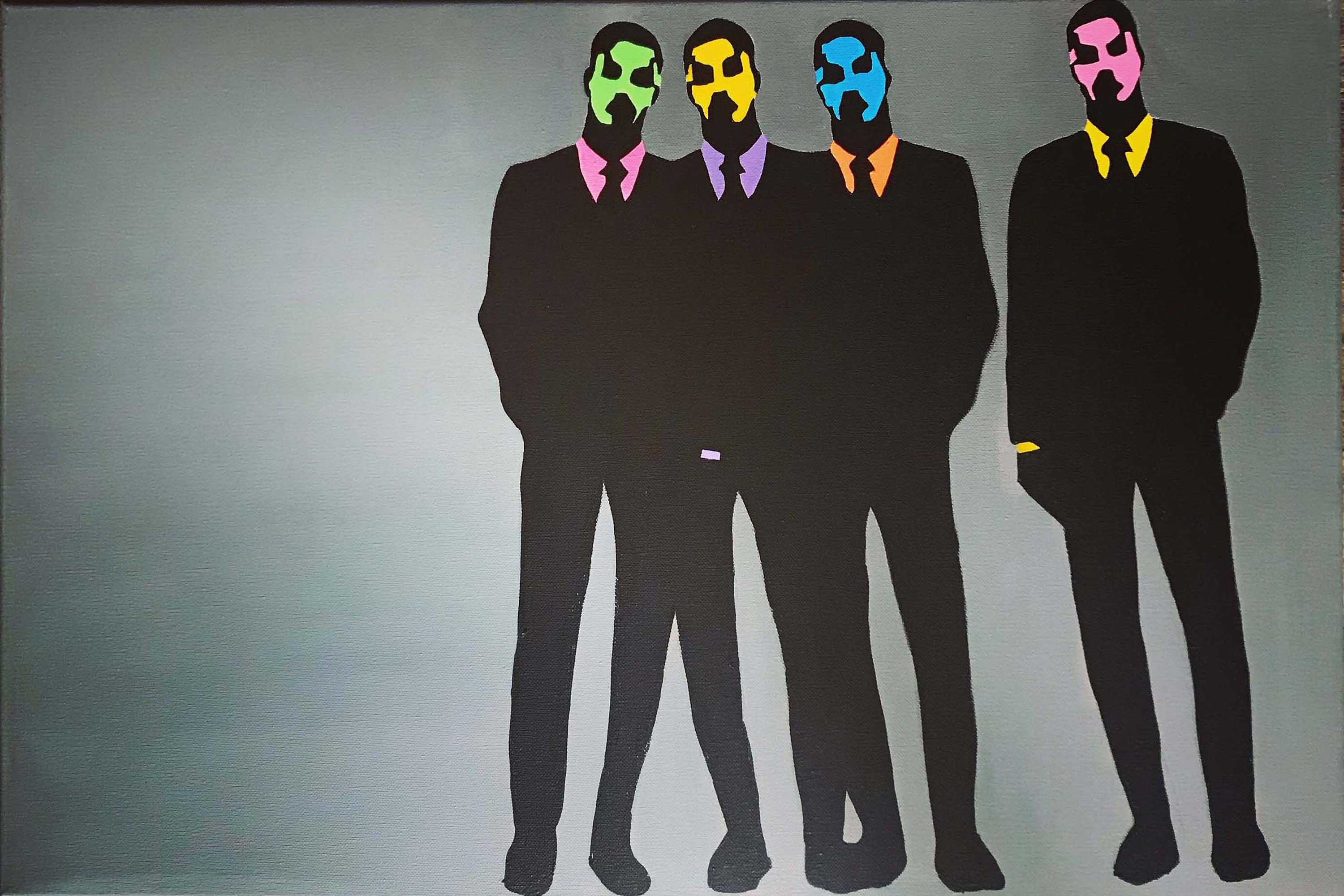 ファッションポップアートキャンバス絵画 – 30 x 20インチ