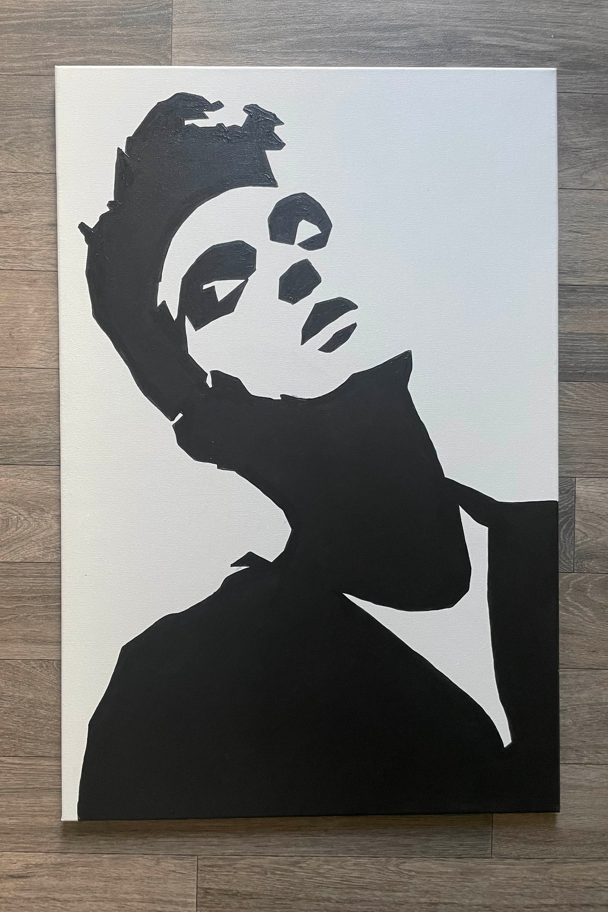 The Smiths 花瓶 モリッシー Original Morrissey - the Smiths Handpainted Framed Pop Art Canvas