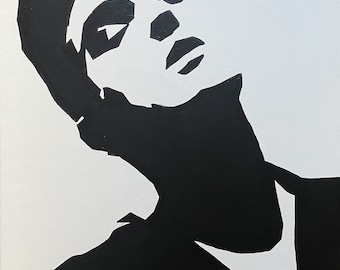 Original Morrissey - the Smiths Handpainted Framed Pop Art Canvas