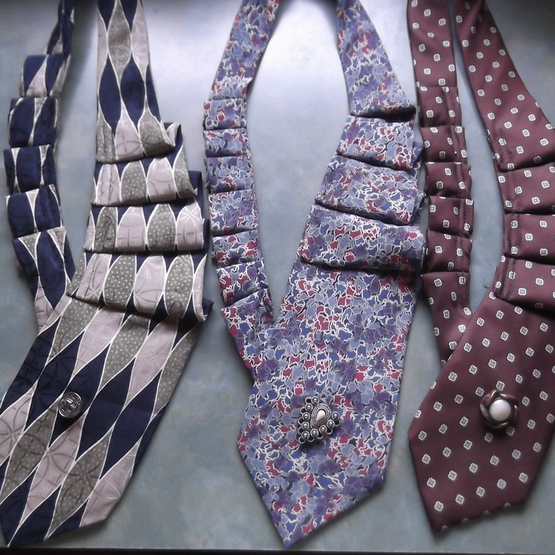 upcycled mens ties