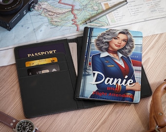 Flight Attendant Passport Cover