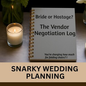 Wedding Planning Notebook: Budget, Timeline & Vendor Tracker 6x8 matte cover journal 59 pages image 10