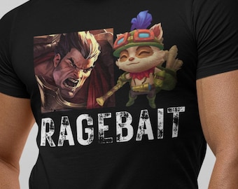 Funny League of Legends Ragebait Tee, Darius Teemo Meme Shirt