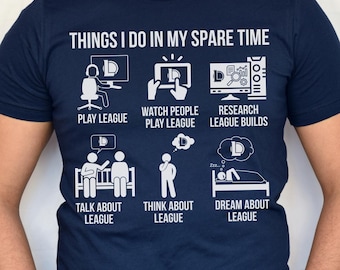 リーグ・オブ・レジェンド シャツ ガレン、LoL ゲーマーギフト、ソフト